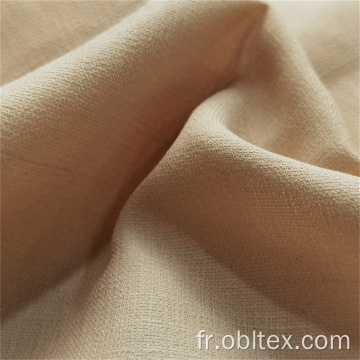 Linon d&#39;imitation en polyester OBL22-C-063 pour robe